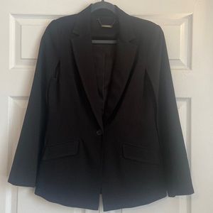 Trina Turk Black Cape Blazer Sz 6